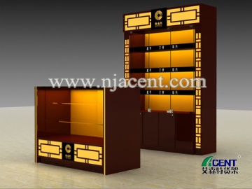 保健品展柜04