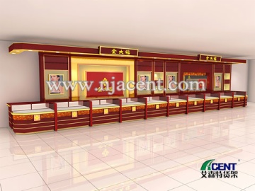 珠宝展柜效果图