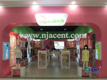 童装展柜01