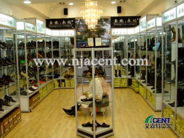 鞋店展示架