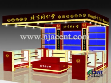 保健品展柜02