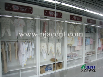 婴童衣服展示柜